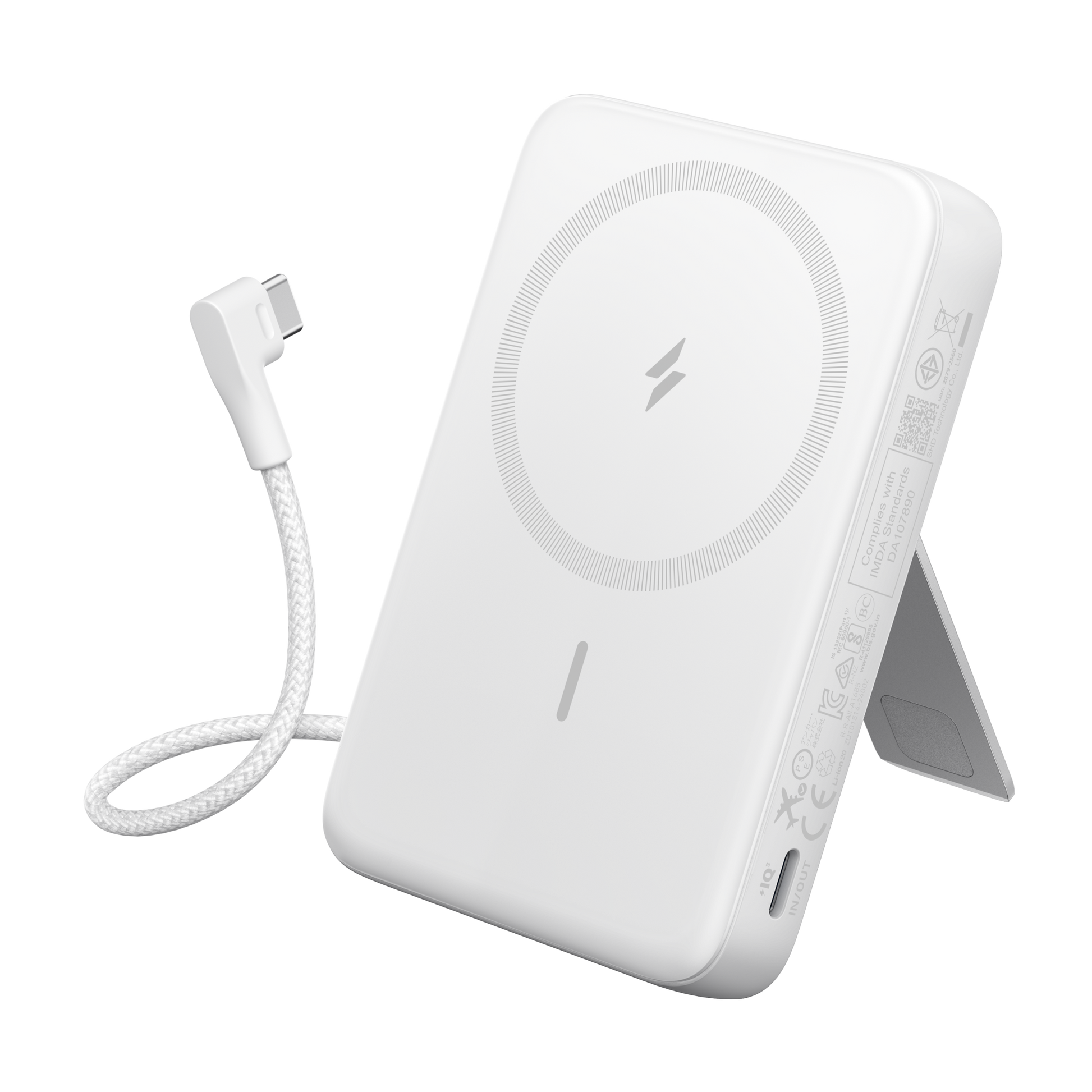 Anker Zolo Magnetic Power Bank (10K, 30W, Built-in USB-C Cable) Anker