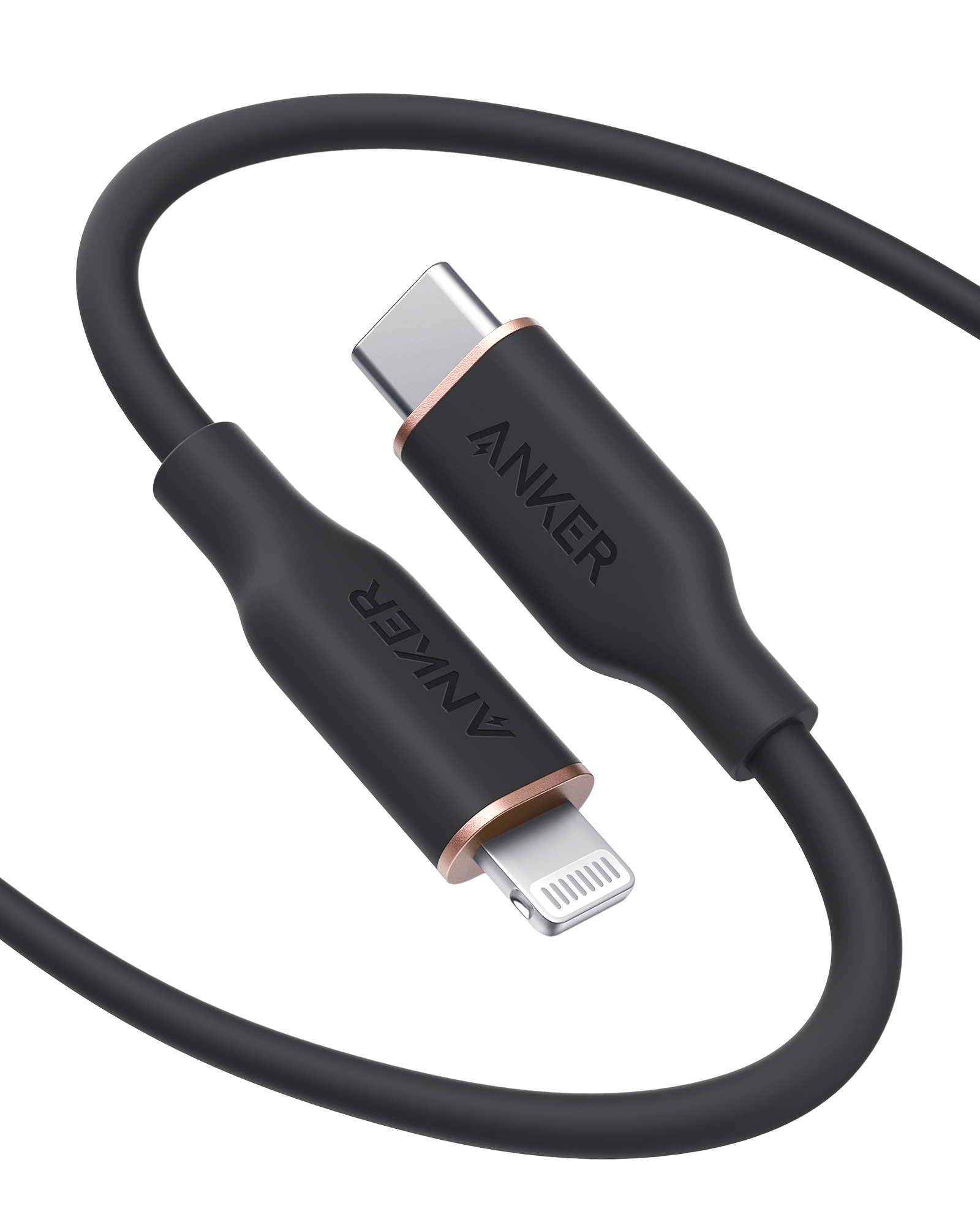 Anker <b>641</b> USB-C to Lightning Cable (Flow, Silicone) Anker