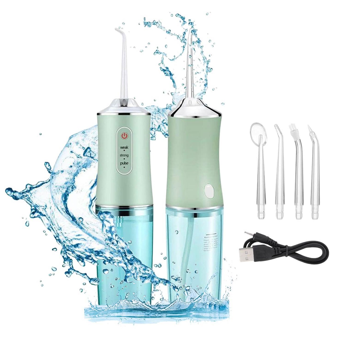 Professional Cordless Rechargeable 3 Modes Water Flosser Dental Oral Irrigator, Braces Cleaner DailySale