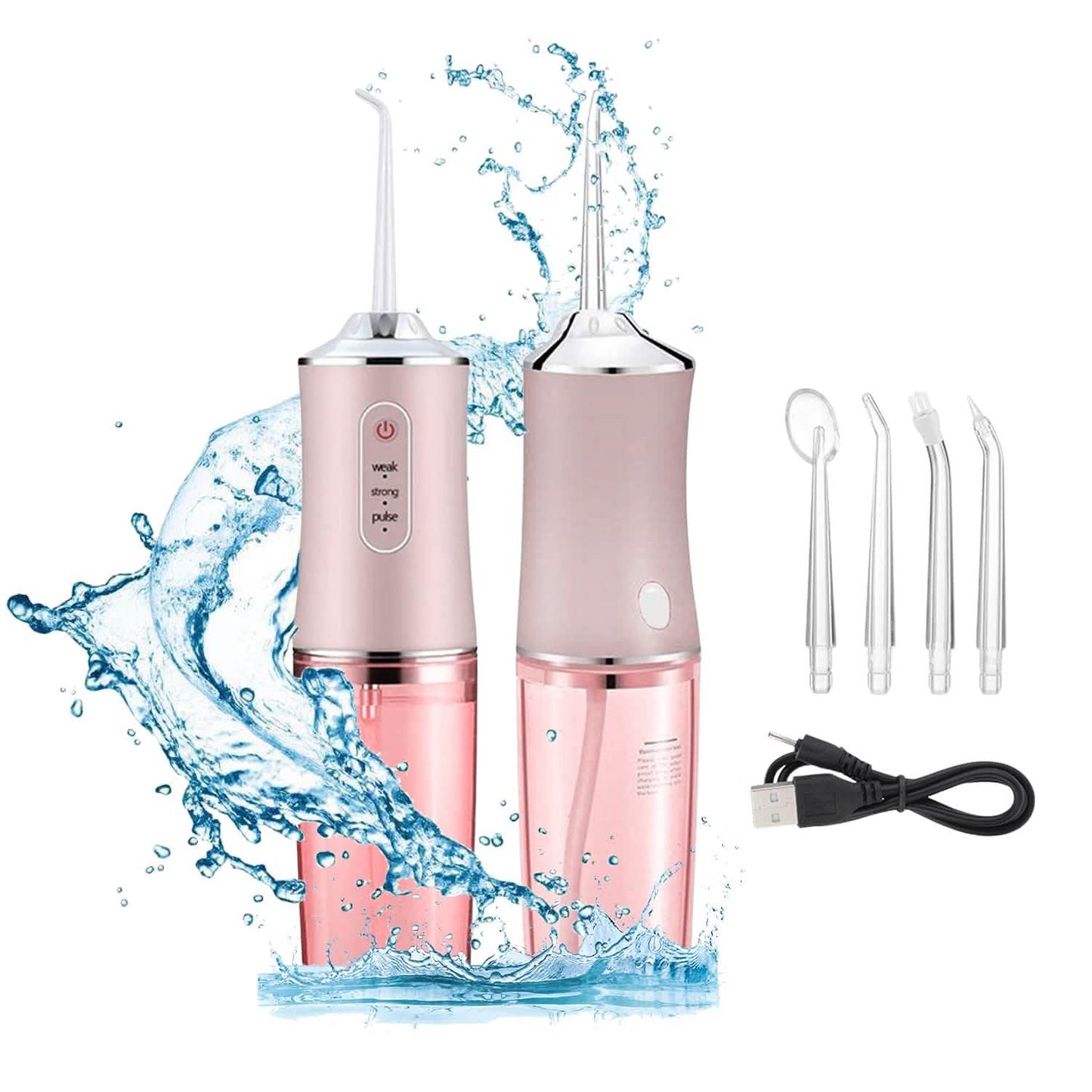 Professional Cordless Rechargeable 3 Modes Water Flosser Dental Oral Irrigator, Braces Cleaner DailySale