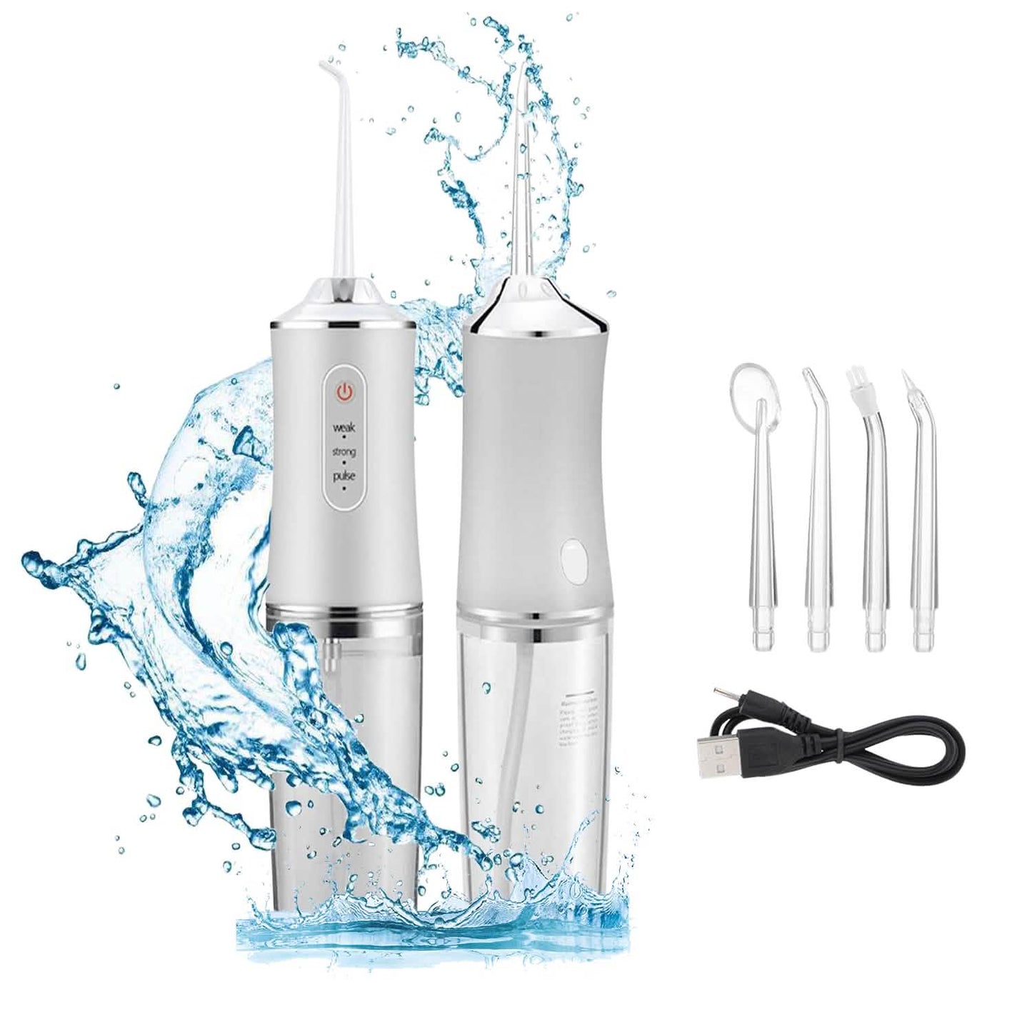Professional Cordless Rechargeable 3 Modes Water Flosser Dental Oral Irrigator, Braces Cleaner DailySale