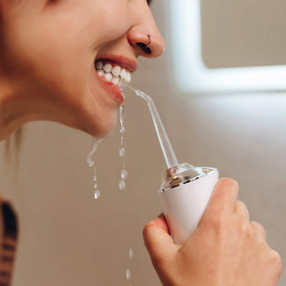 Professional Cordless Rechargeable 3 Modes Water Flosser Dental Oral Irrigator, Braces Cleaner DailySale