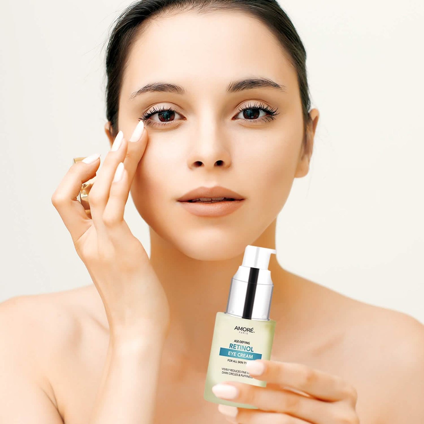 Anti-Aging Soothing Retinol Eye Cream A with Aloe, Hyaluronic Acid and Vitamin E DailySale