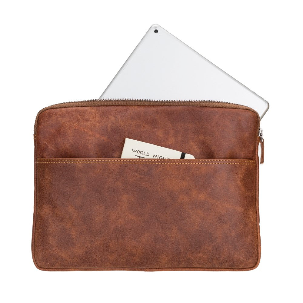 Awe Slim Leather Laptop / Tablet Bag Mizuri Leather
