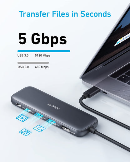 Refurbished Anker <b>332</b> USB-C Hub (5-in-1) Anker