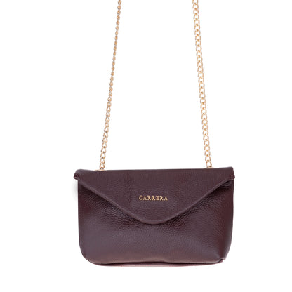 Carrera Lunera Women’s Leather Bag – Floater Leather Women’s Shoulder & Crossbody Bag with Chain Strap for Everyday Elegance | Minimal & Handcrafted Mizuri Leather