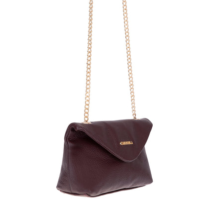 Carrera Lunera Women’s Leather Bag – Floater Leather Women’s Shoulder & Crossbody Bag with Chain Strap for Everyday Elegance | Minimal & Handcrafted Mizuri Leather