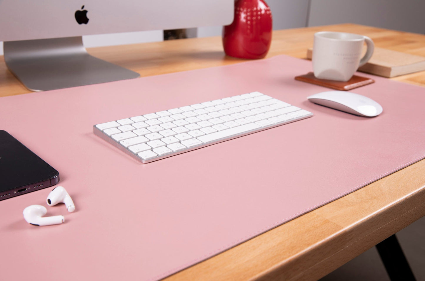 Natural Leather Desk Mat (91 cm x 48 cm) Mizuri Leather