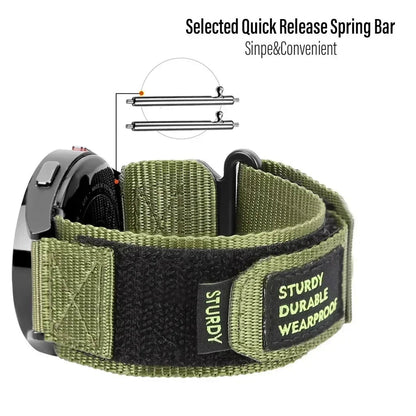 COROS Camouflage Nylon Watch Band For Sports Fitness Smartwatch BandsCo Straps