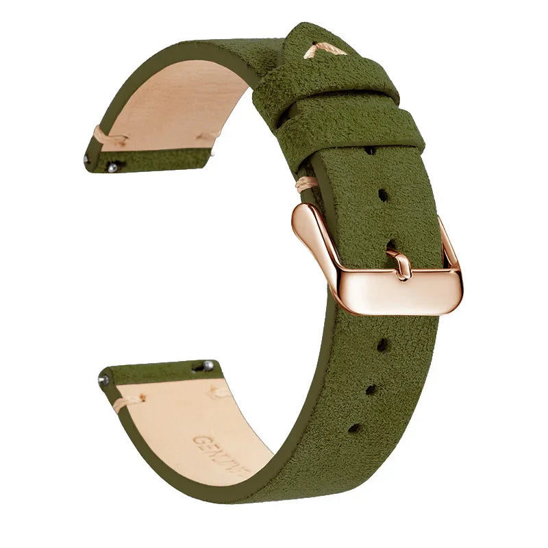 COROS Leather Smartwatch Band Quick Release Unisex Strap BandsCo Straps