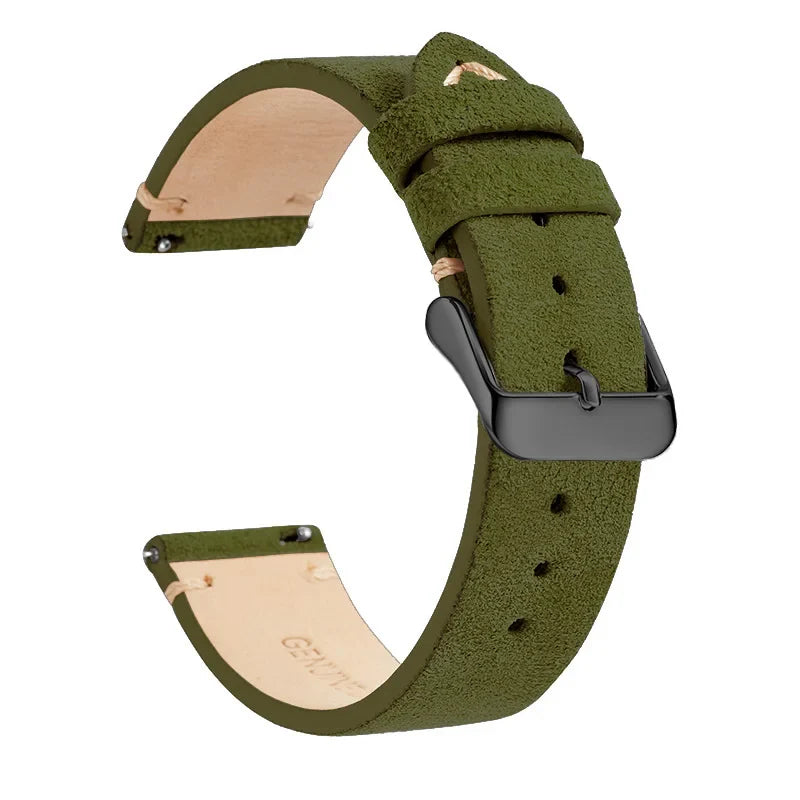 COROS Leather Smartwatch Band Quick Release Unisex Strap BandsCo Straps