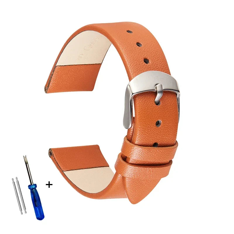 COROS Leather Watch Band For Smartwatch - Soft Comfort Strap BandsCo Straps