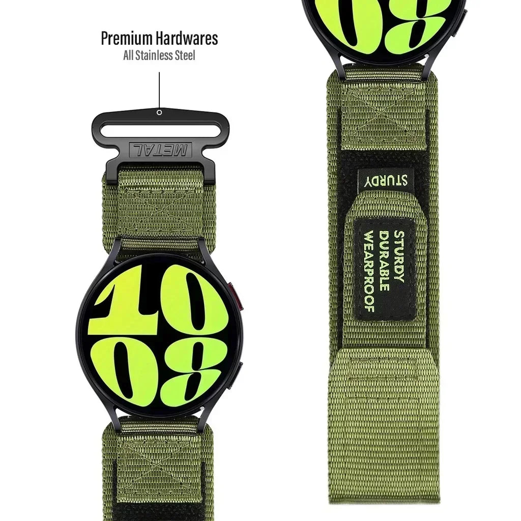 COROS Camouflage Nylon Watch Band For Sports Fitness Smartwatch BandsCo Straps