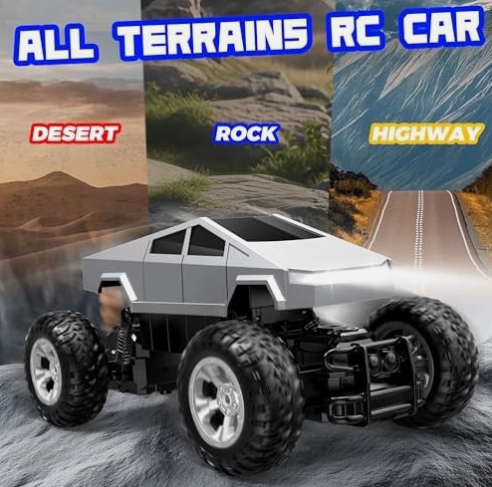 Remote Control Cyber Pickup Truck – All Terrain 2.4GHz RC Car DailySale