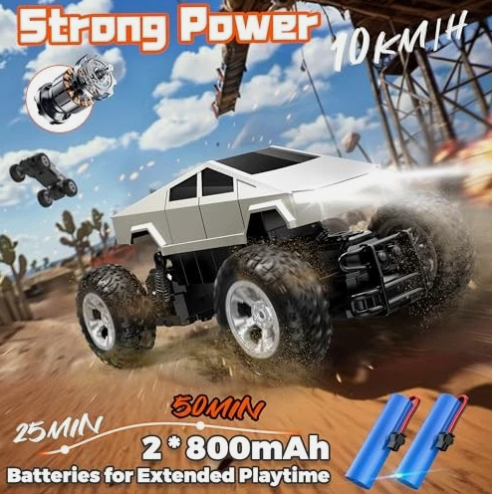 Remote Control Cyber Pickup Truck – All Terrain 2.4GHz RC Car DailySale