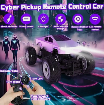 Remote Control Cyber Pickup Truck – All Terrain 2.4GHz RC Car DailySale