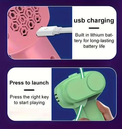 Handheld Luminous Rope Transmitter – USB Rechargeable, Stress Relief DailySale