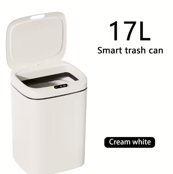 Smart Hands-Free Trash Can – 12L & 17L, Motion Sensor DailySale