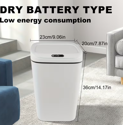 Smart Hands-Free Trash Can – 12L & 17L, Motion Sensor DailySale