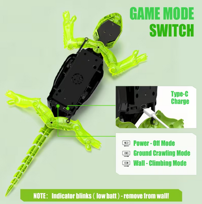 Wall Climbing RC Gecko – Remote Control Lizard Robot DailySale