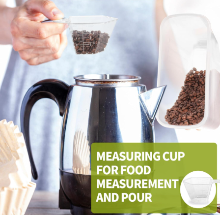 4-Piece Set: Airtight Cereal Storage Containers with Pour Spouts & Measuring Cup – 4L Kitchen Pantry Organizer DailySale