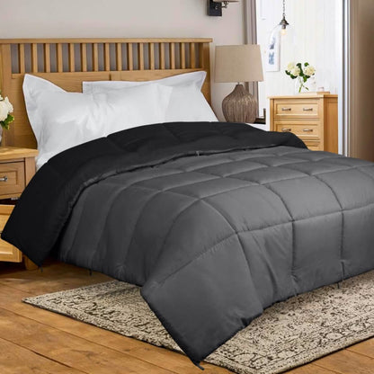 Royale All Season Down Alternative Lightweight Quilted Bedding Comforter with Corner Tabs DailySale