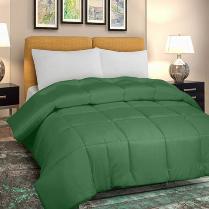 Royale All Season Down Alternative Bedding Lightweight Quilted Comforter with Corner Tabs DailySale