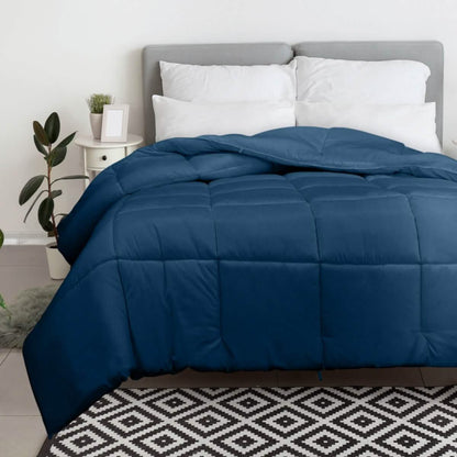 Royale All Season Down Alternative Bedding Lightweight Quilted Comforter with Corner Tabs DailySale