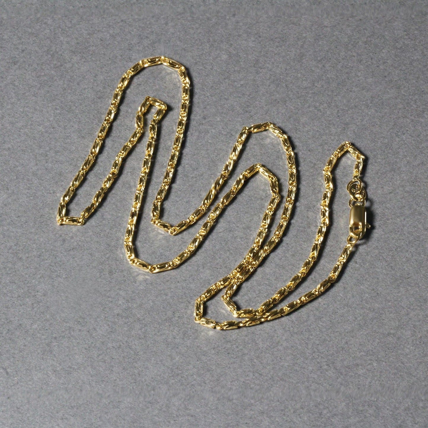 Diamond Cut Fancy Links Pendant Chain in 14k Yellow Gold (1.5mm) Bids.com