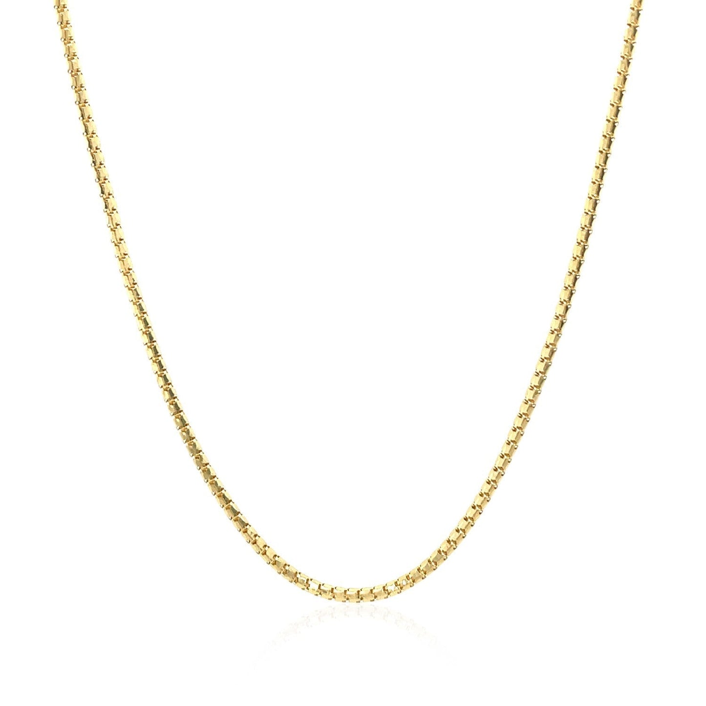 14k Yellow Gold Ice Chain 1.3mm Bids.com
