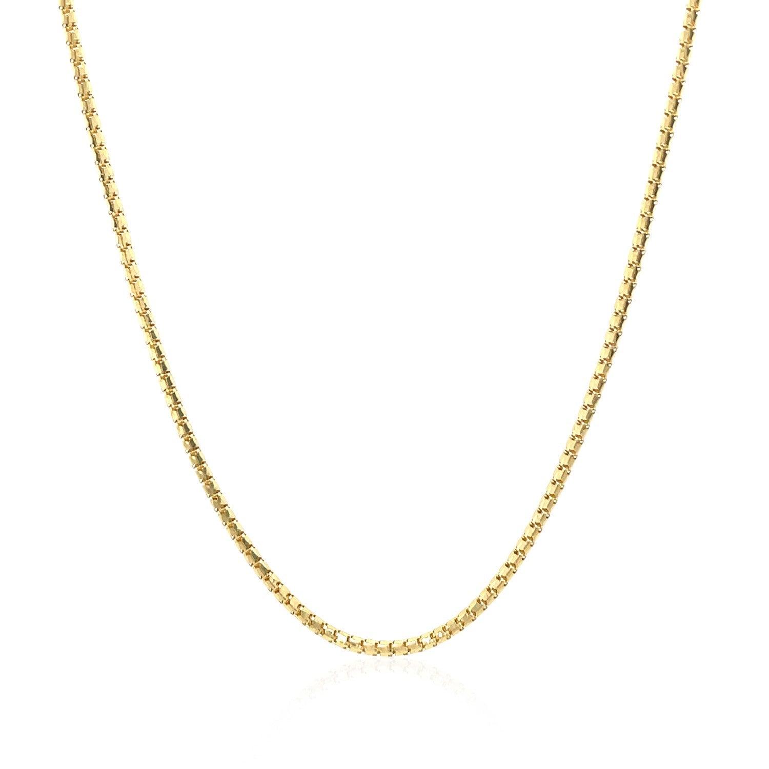 14k Yellow Gold Ice Chain 1.3mm Bids.com