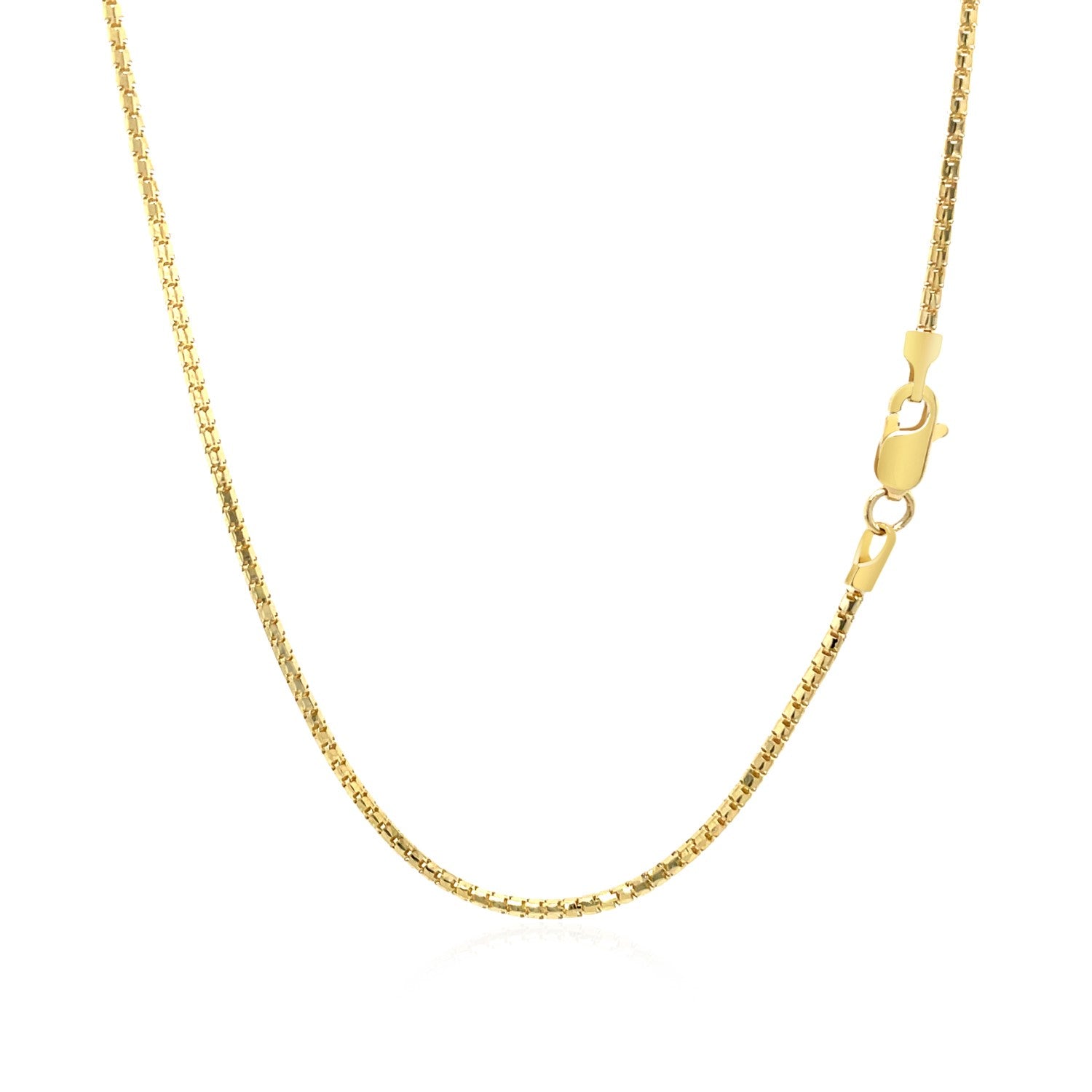 14k Yellow Gold Ice Chain 1.3mm Bids.com