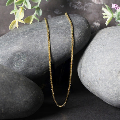 14k Yellow Gold Ice Chain 1.3mm Bids.com
