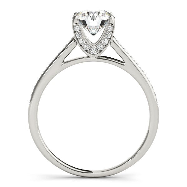14k White Gold Diamond Engagement Ring With Cathedral Design (1 1/3 cttw) Bids.com