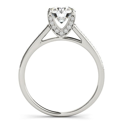 14k White Gold Diamond Engagement Ring With Cathedral Design (1 1/3 cttw) Bids.com