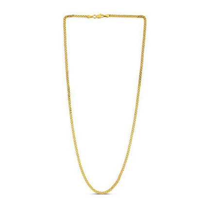 14k Yellow Gold Bismark Chain (2.50 mm) Bids.com