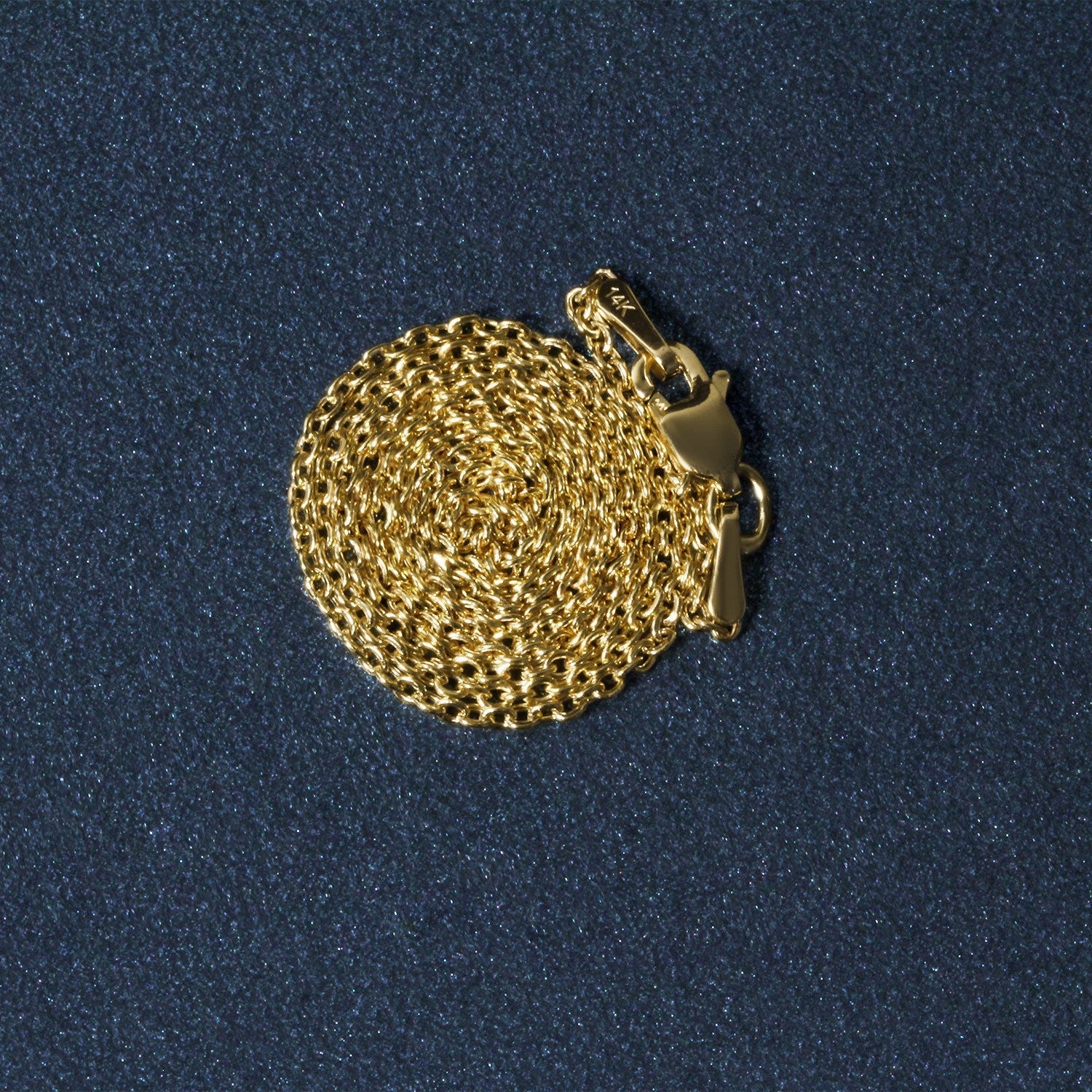14k Yellow Gold Forsantina Lite Cable Link Chain 1.5mm Bids.com