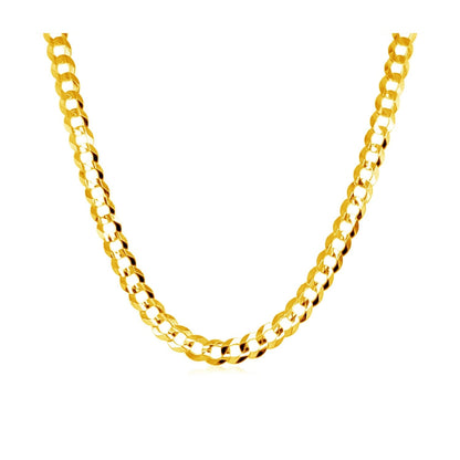 3.2mm 10k Yellow Gold Curb Chain Bids.com