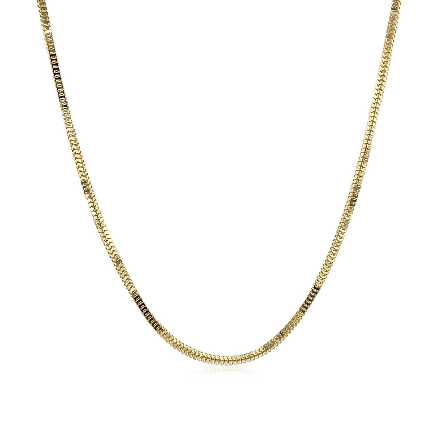 14k Yellow Gold Milano Chain 1.1mm Bids.com
