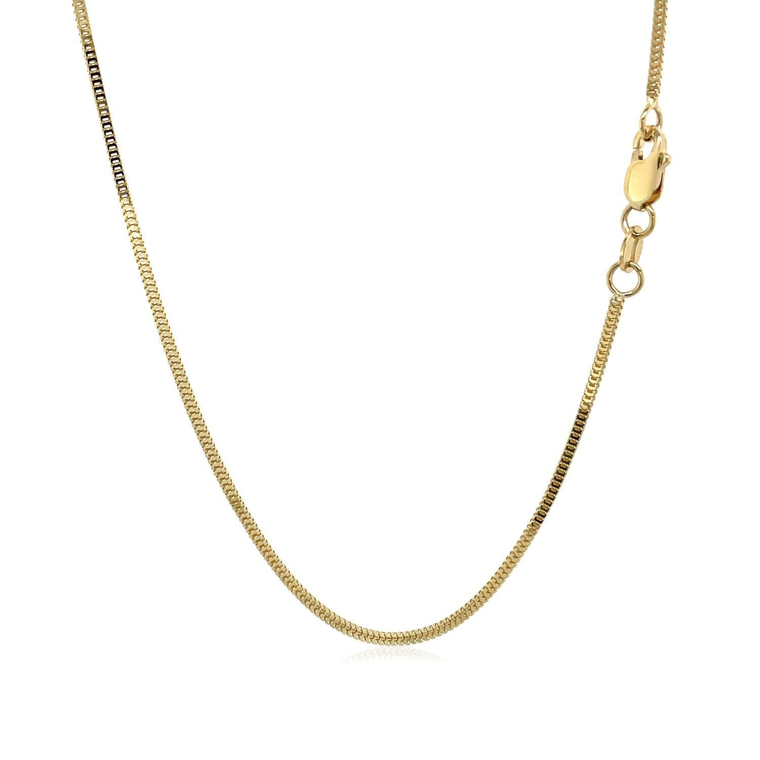 14k Yellow Gold Milano Chain 1.1mm Bids.com