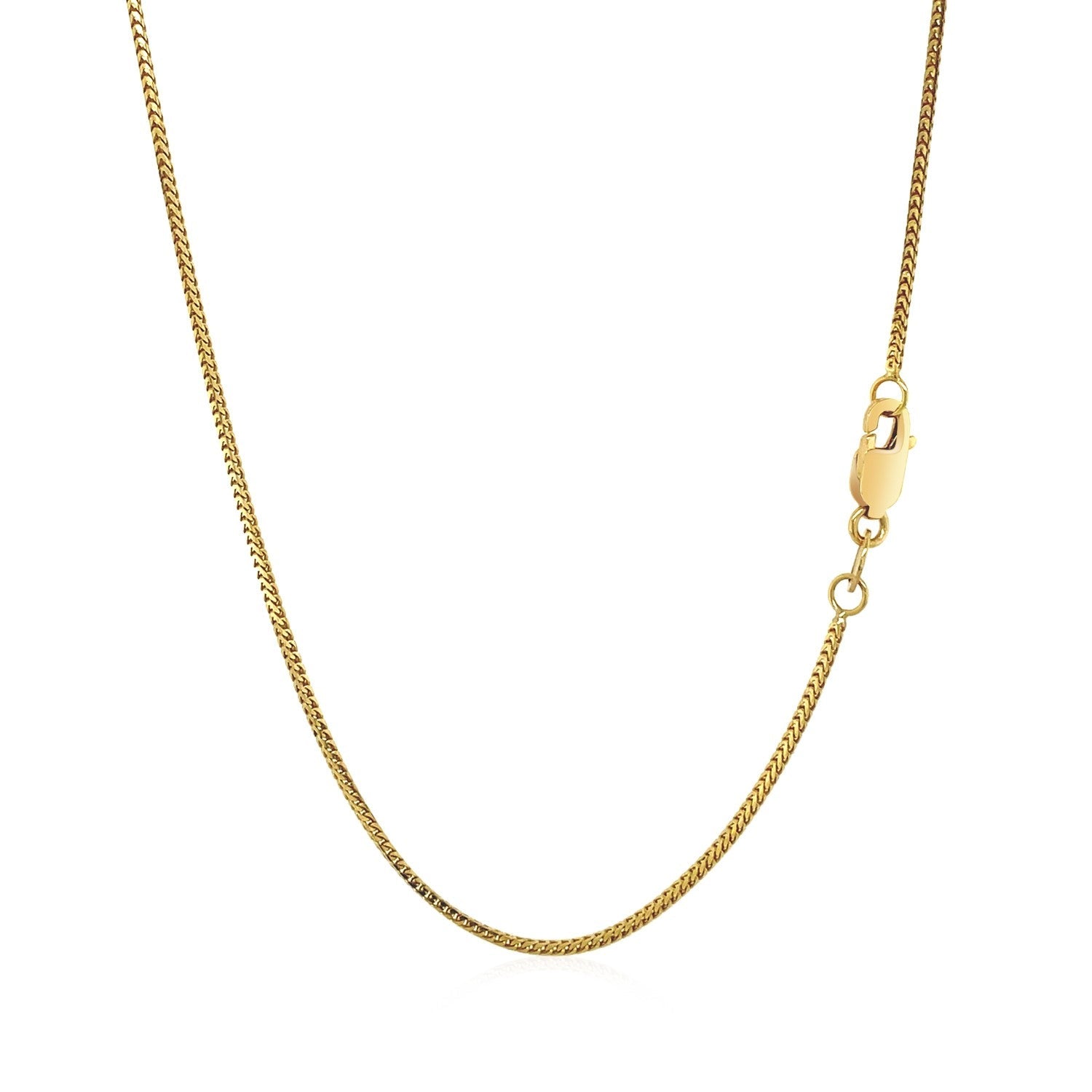 14k Yellow Gold Franco Chain 0.9mm Bids.com
