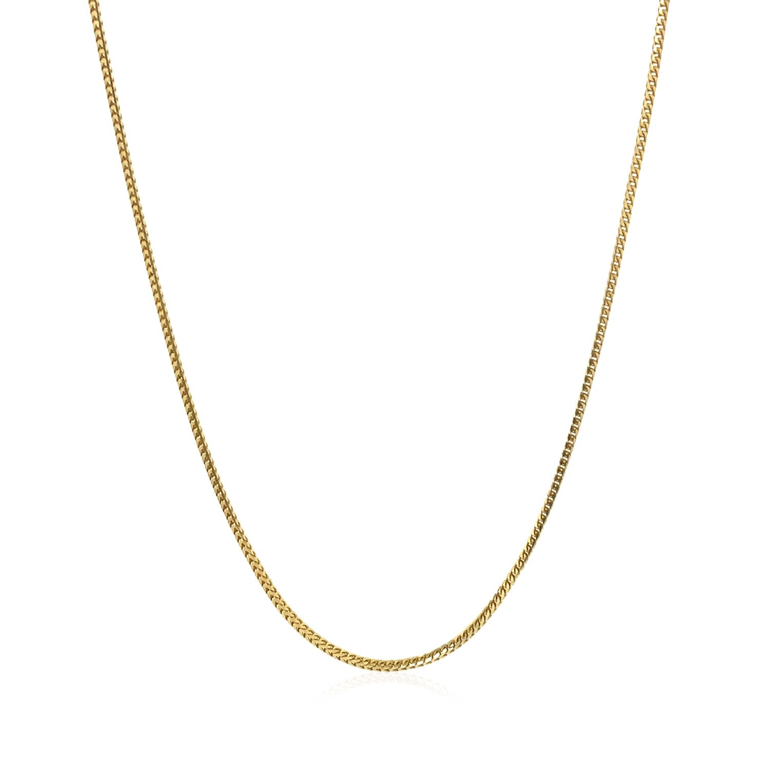 14k Yellow Gold Franco Chain 0.9mm Bids.com