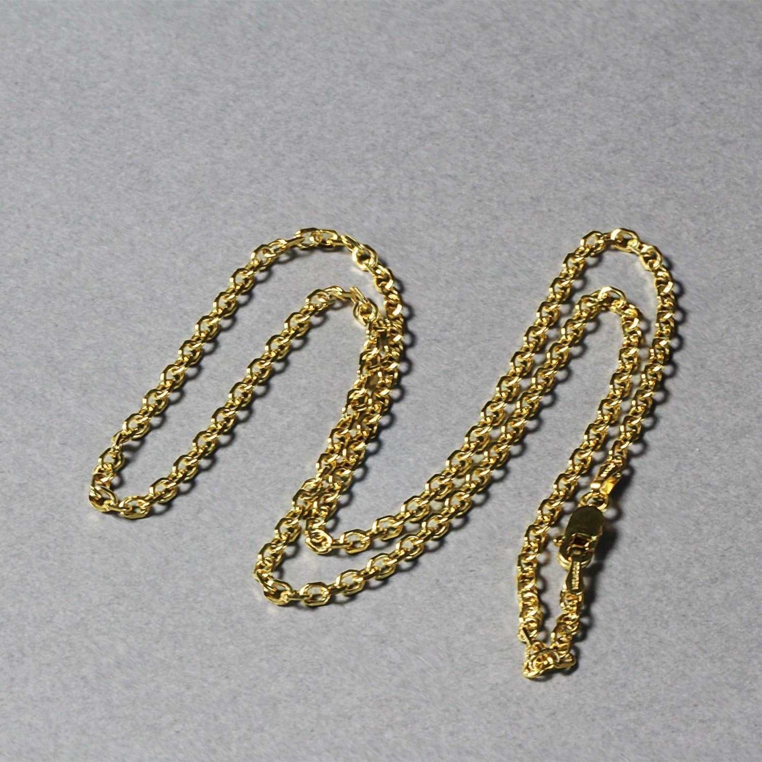 2.3mm 14k Yellow Gold Diamond Cut Cable Link Chain Bids.com