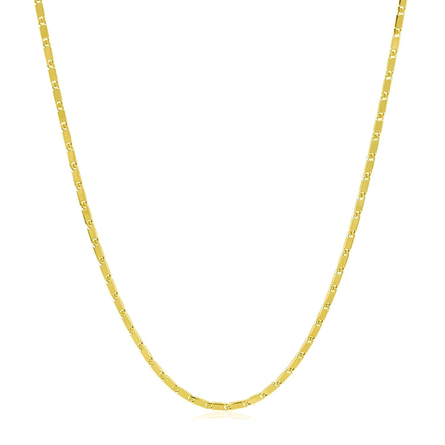14k Yellow Gold Lumina Pendant Chain 1.0mm Bids.com