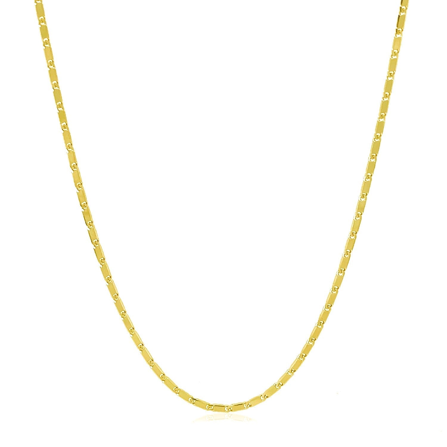 14k Yellow Gold Lumina Pendant Chain 1.0mm Bids.com