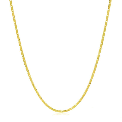 14k Yellow Gold Lumina Pendant Chain 1.0mm Bids.com