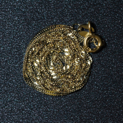 14k Yellow Gold Singapore Chain 1.5mm Bids.com