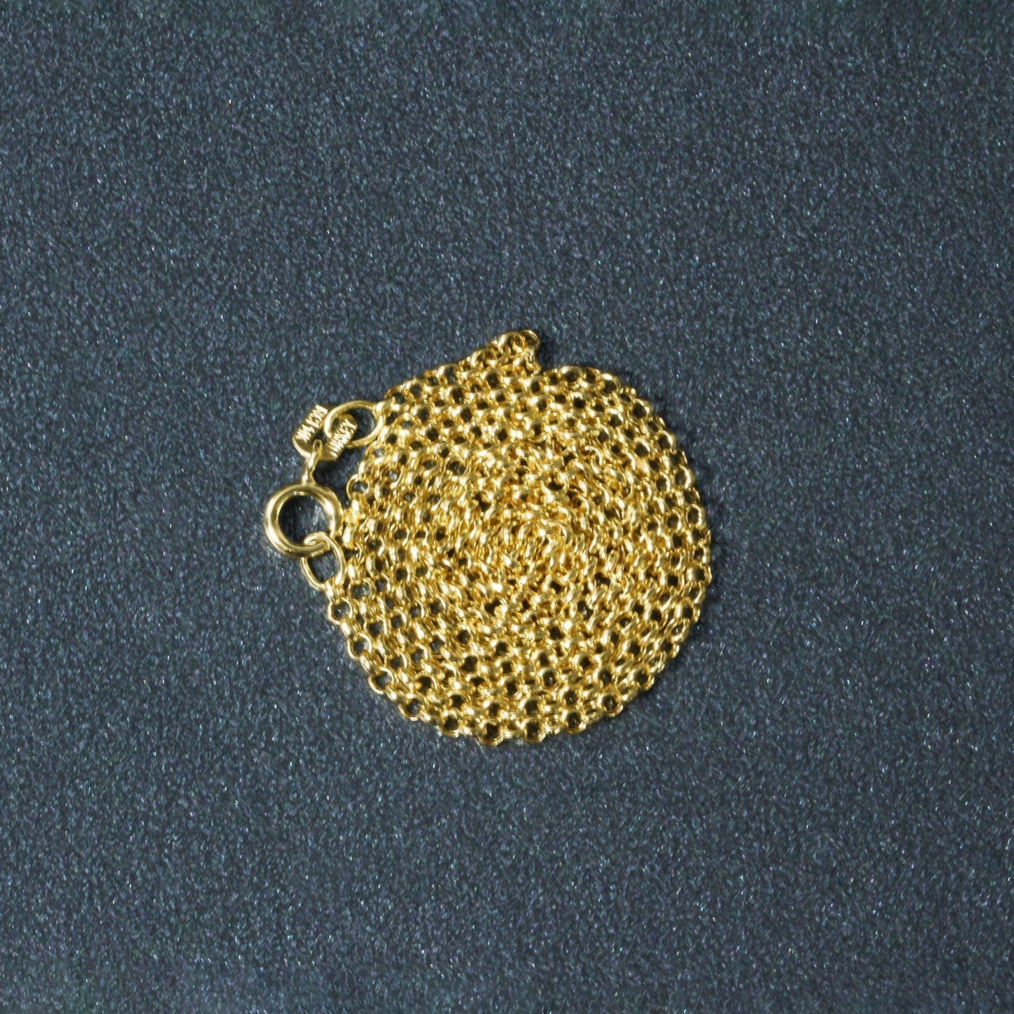 14k Yellow Gold Rolo Chain 1.9mm Bids.com