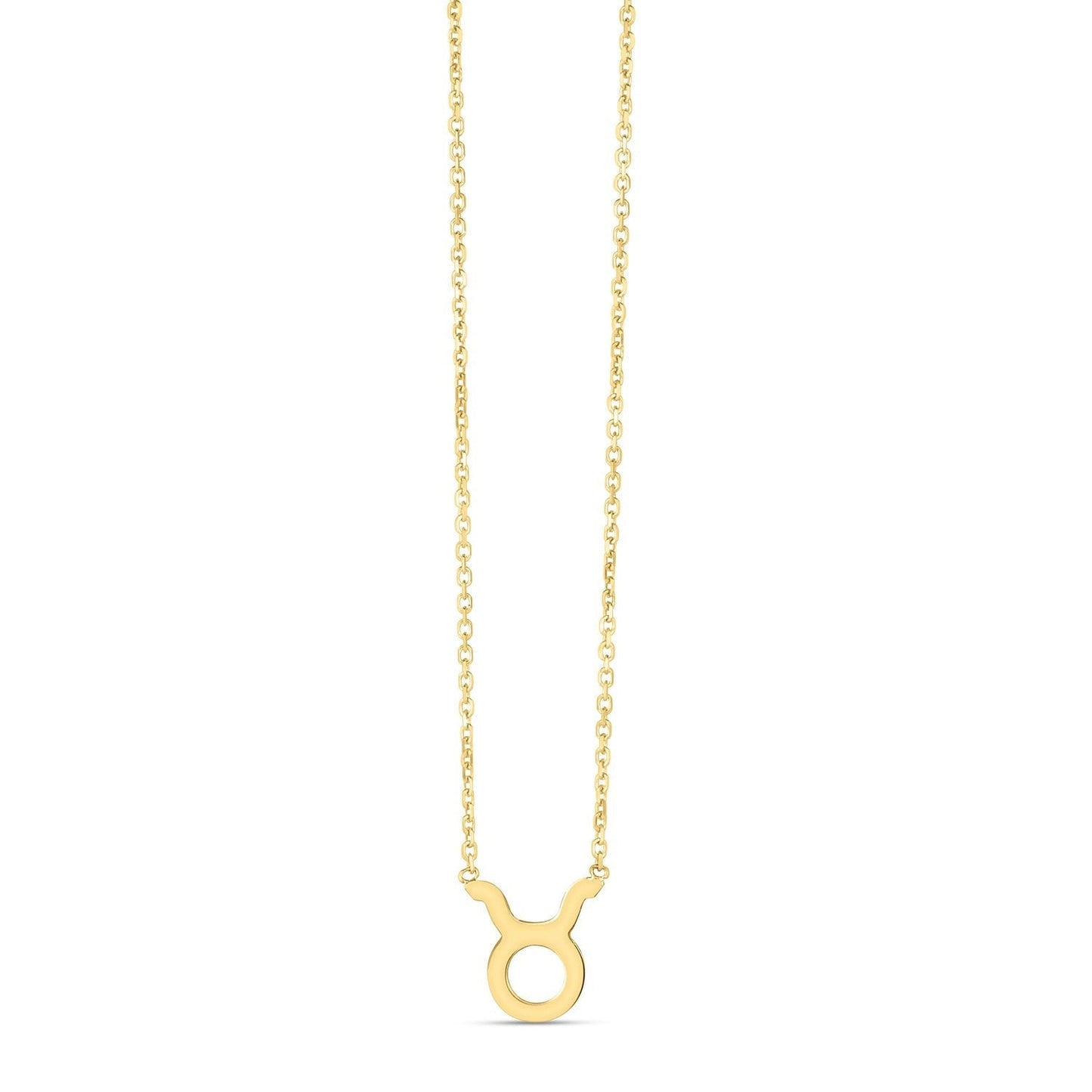 14K Yellow Gold Taurus Necklace Bids.com