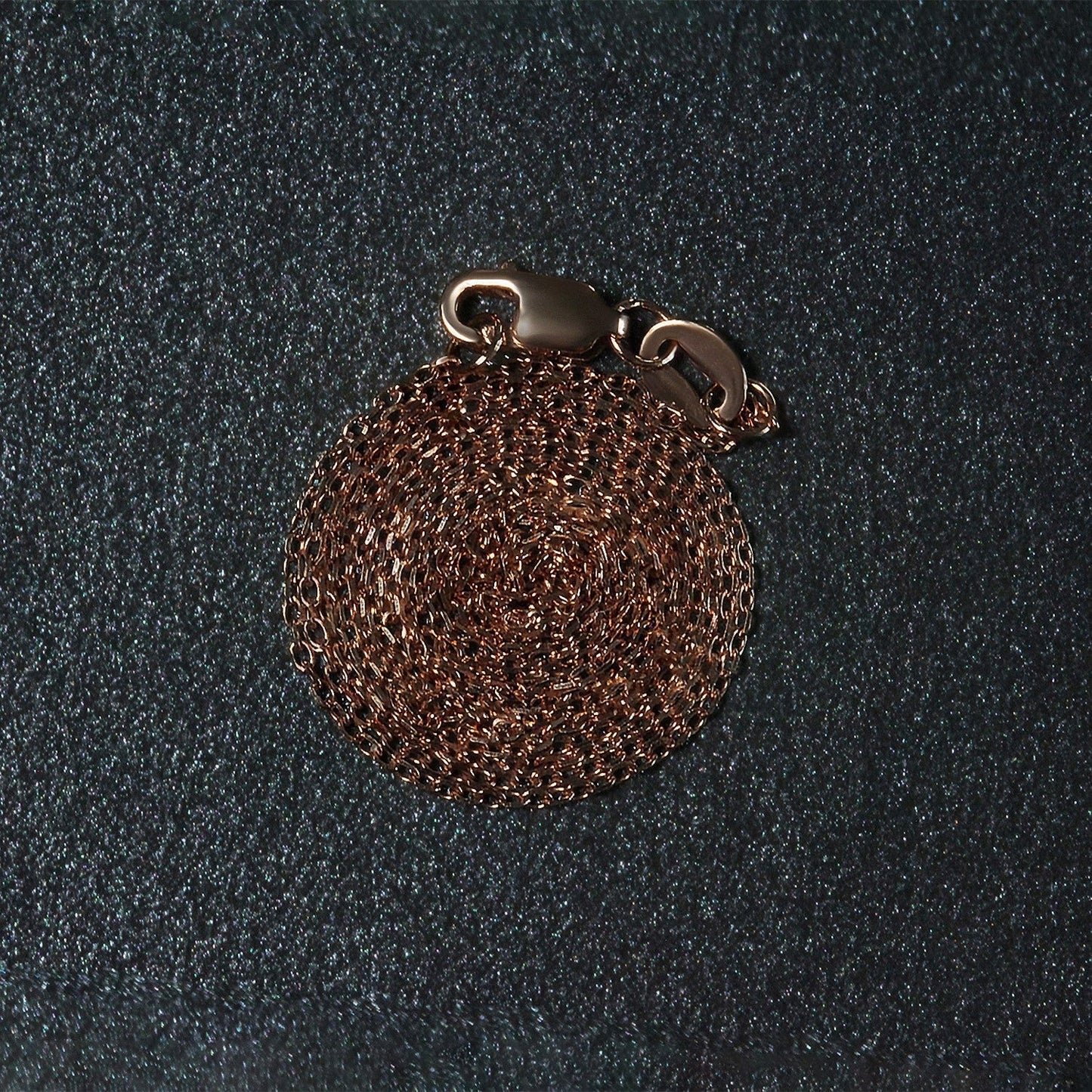 18k Rose Gold Diamond Cut Cable Link Chain (0.75 mm) Bids.com